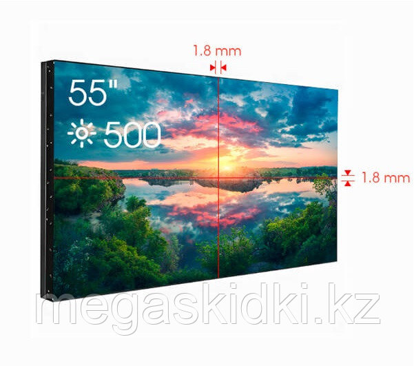 Видеостена из 4-х LCD мониторов KONKA 55", фото 1