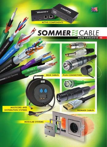 Sommer Cable кабель, разъемы, лючки, расходники - фото 1 - id-p109881383