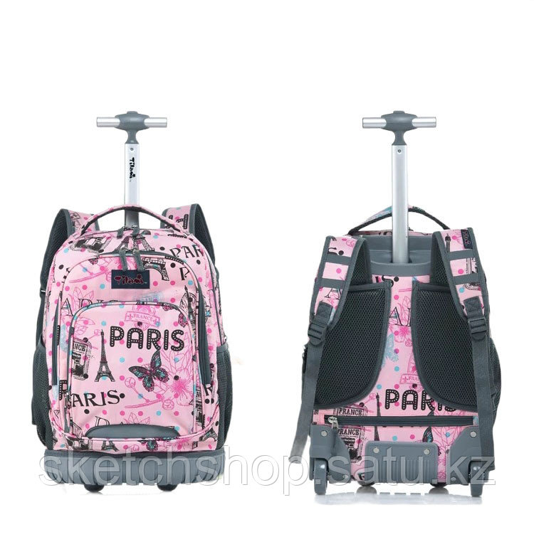 Школьный рюкзак на колесах Paris/ Париж - фото 1 - id-p109881396