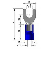 IFT 401 /Оқшауланған шанышқы ұшы 0,5-1,5 мм шаршы. M4