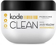 PERICHE Маска для блондированных волос "Mask Clean Anti Yellow " 500мл линия KODE