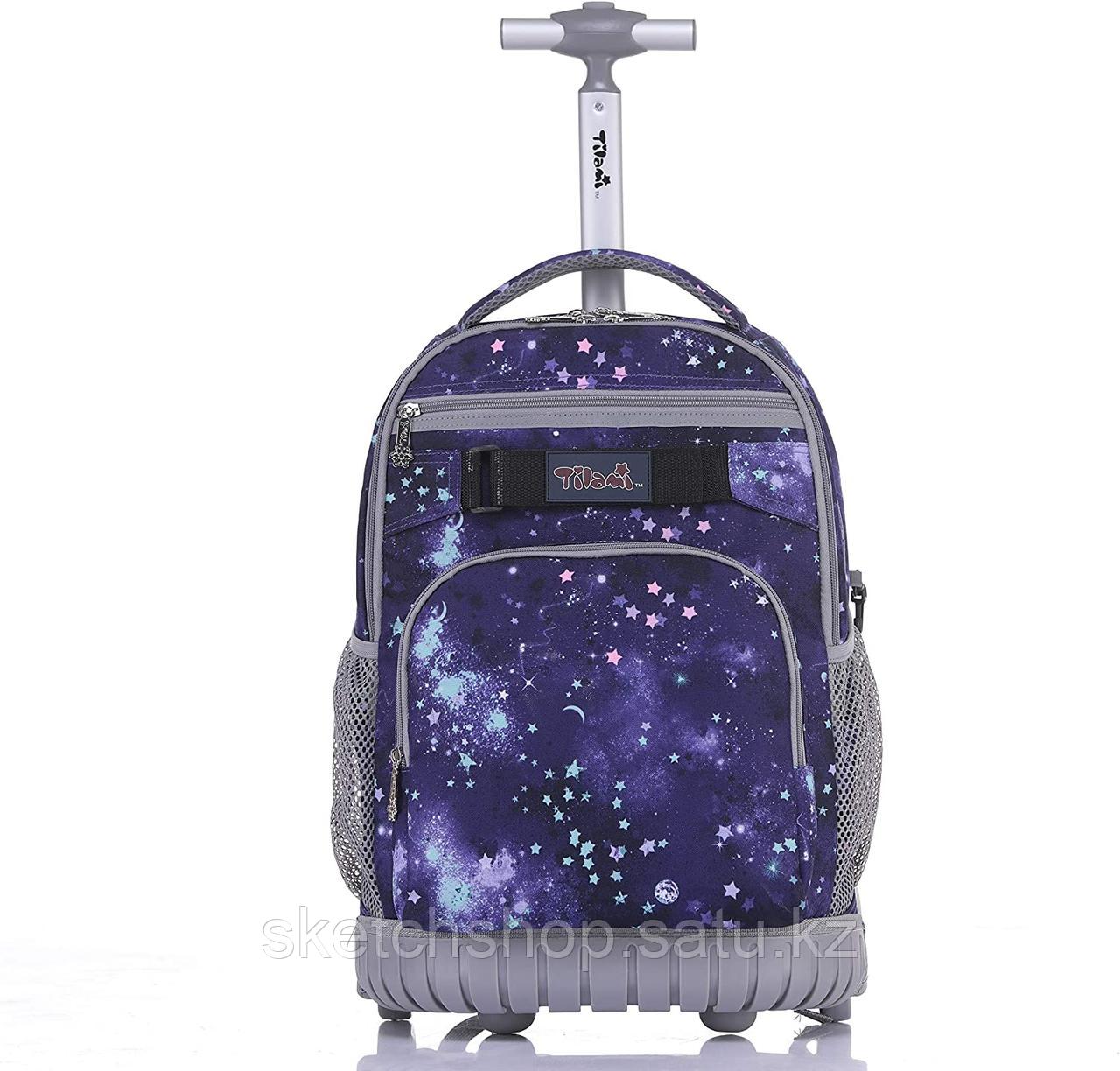 Школьный рюкзак на колесах Stars /Звезды - фото 1 - id-p109890998