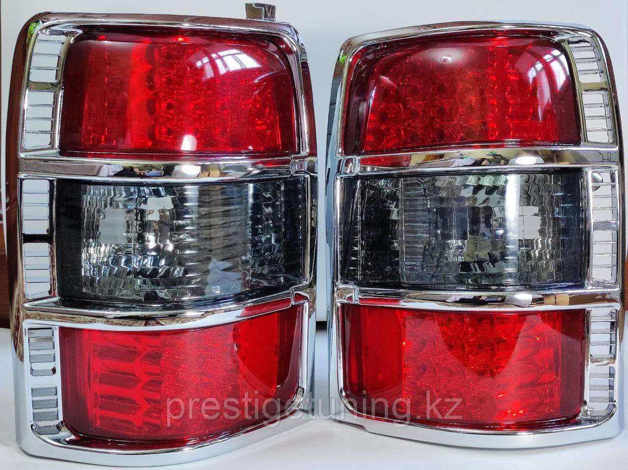 Задние фонари на Mitsubishi Pajero II 1991-1997 (Красно-темные) - фото 1 - id-p109892739