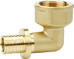 Угол латунный Varmega Slide-fit с внутренней резьбой