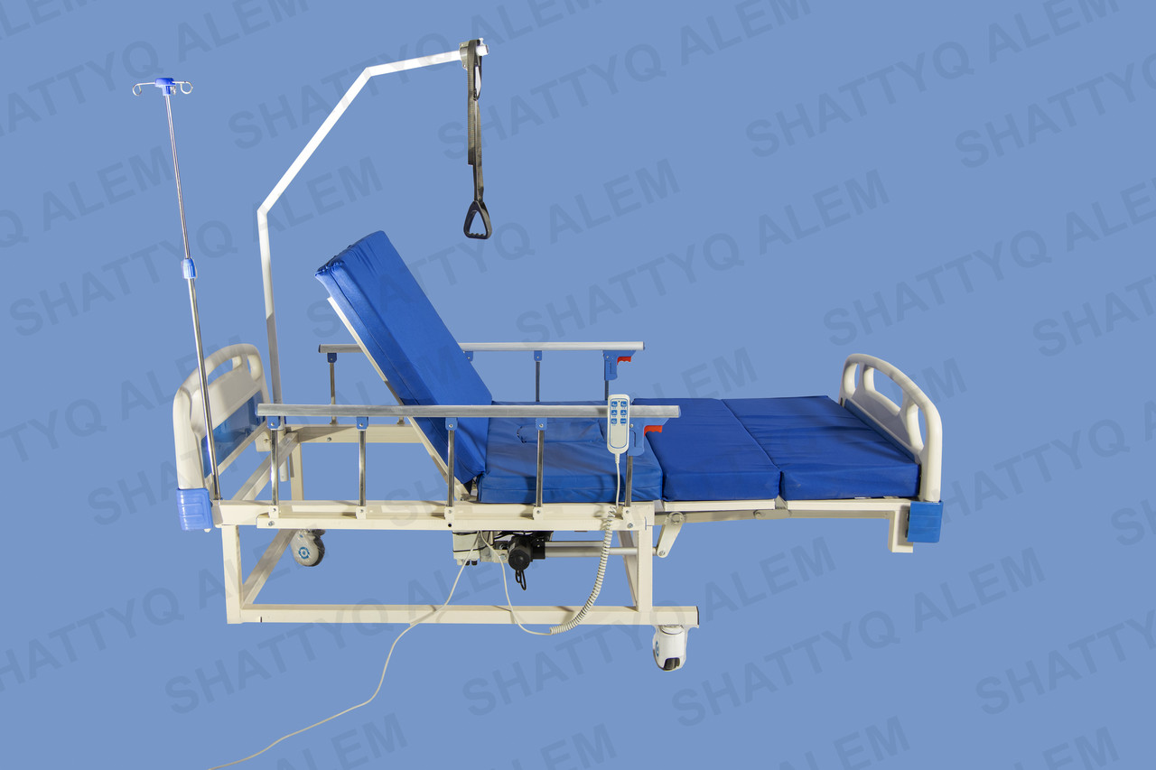 Кровать функциональная медицинская электрическая (кушетка) с туалетом - фото 2 - id-p109896942