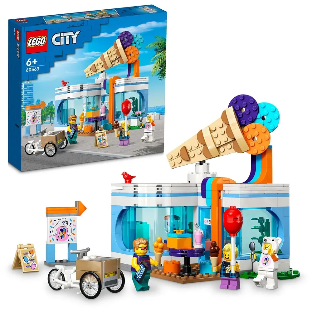 60363 Lego City Магазин мороженого Лего город Сити - фото 1 - id-p109892560