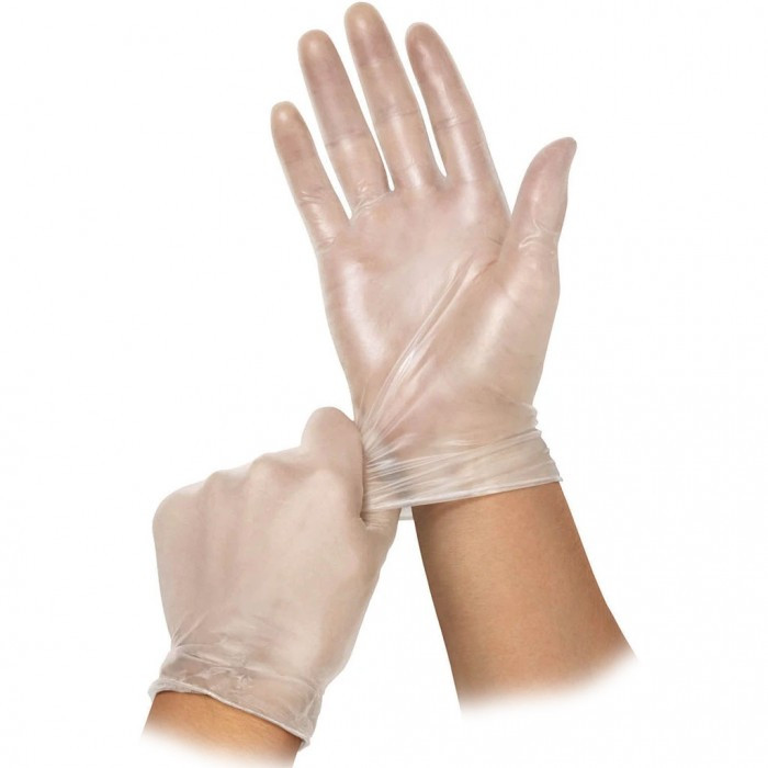 Перчатки виниловые S размер защитные нестерильные неопудренные - фото 2 - id-p109897096