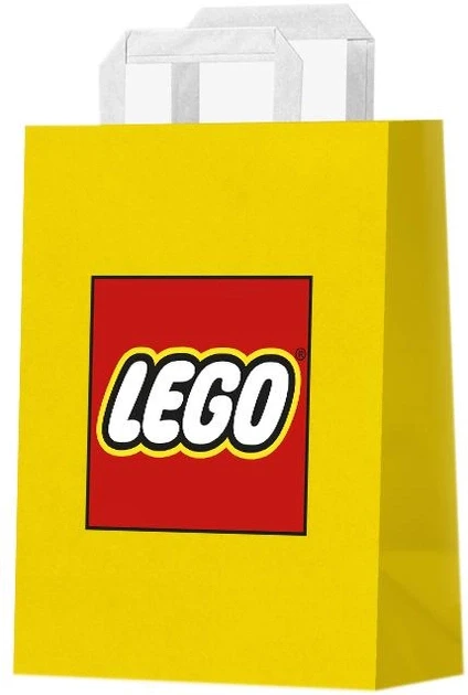 Бумажный пакет Lego, маленький 24х18х8 см.