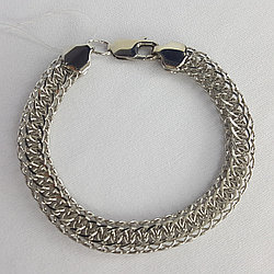 Браслет из серебра с алмазной гранью SOKOLOV 965300702 серебро с родием, скорпион