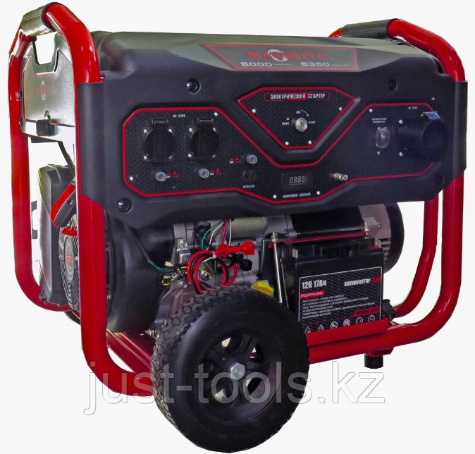 Бензиновый генератор 8 кВт, 220В В Magnetta GFE11000А - фото 1 - id-p109897149