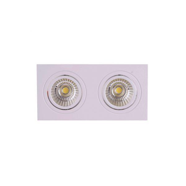 Встраиваемый светильник LED OC001A 2х5W 5000K WHITE