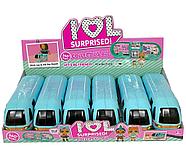 BS013  IOI автобус "Кукла с аксессуарами" 6шт в уп., цена за 1шт 20*10см, фото 2