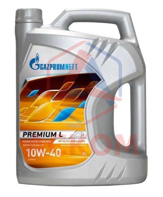 GAZPROMNEFT PREMIUM L 10W-40 МАСЛО МОТОРНОЕ П/СИНТ. API: SL/CF, 5 ЛИТРОВ