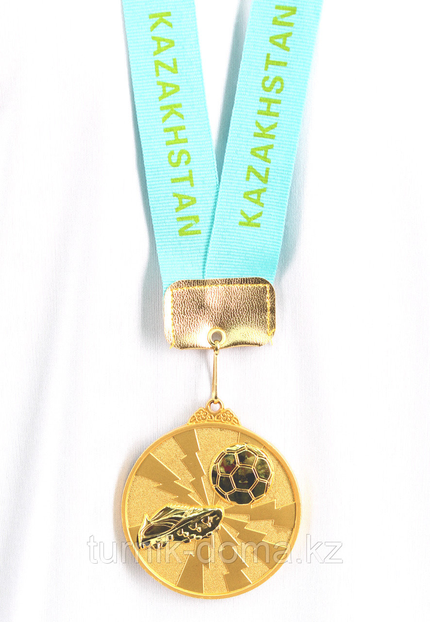 Медаль рельефная ФУТБОЛ (золото) - фото 2 - id-p14145617