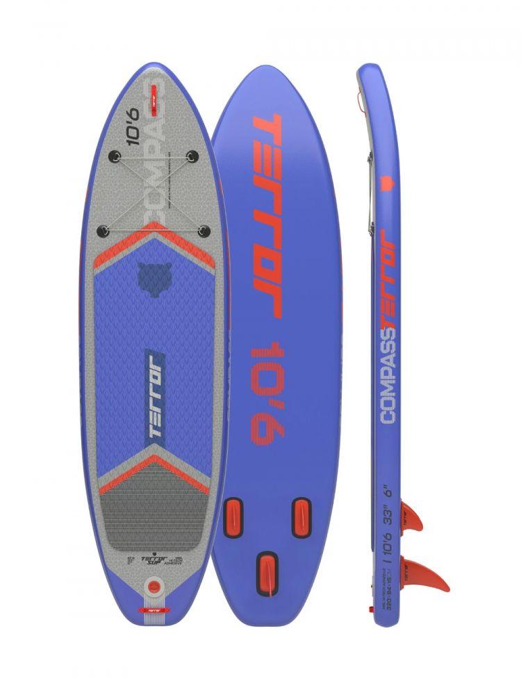 Сапборд 23 SUP TERROR COMPASS blue, фото 1