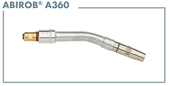 Гусак горелки ABIROB® A360 изгиб 35° (X276 / Y82)_Binzel 980.1025.1 AZIA"|
