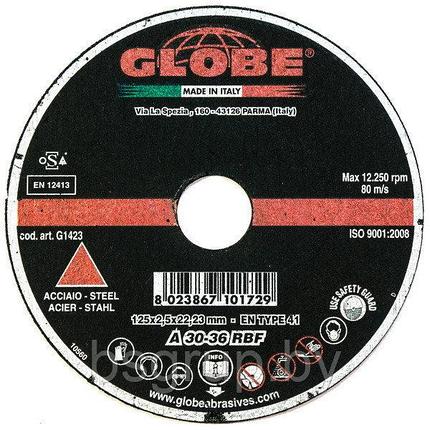 Диск отрезной 115X2.5X22.2 Steel A 30-36 R Globe_G1422 SOLUT|, фото 2