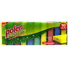 Губка для посуды Polen (10 штук/упаковка), пр-во Турция
