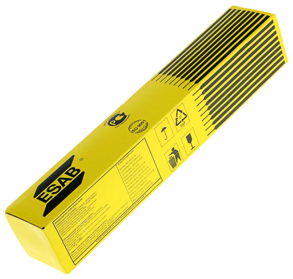 Электроды ESAB OK 67.60 4.0x350mm 1/2 VP E309L-17 (1,7 кг SOLUT| - фото 1 - id-p109934851