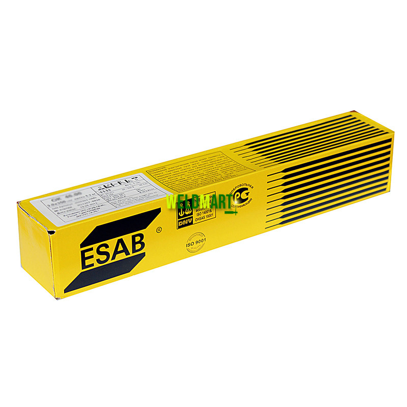 Электроды ESAB ЦУ-5 ф 2,5 мм, пачка 4,0 кг (тип Э50А Е7015.) SOLUT| - фото 1 - id-p109934936