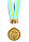 Медаль КАРАТЕ (золото), фото 2