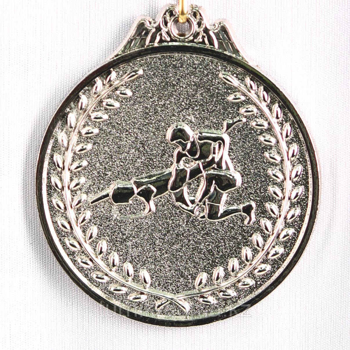 Медаль рельефная БОРЬБА (серебро) - фото 1 - id-p14146239