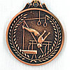 Медаль СПОРТИВНАЯ ГИМНАСТИКА (бронза)