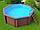 Круглый деревянный бассейн Орон 3,7 м, фото 2