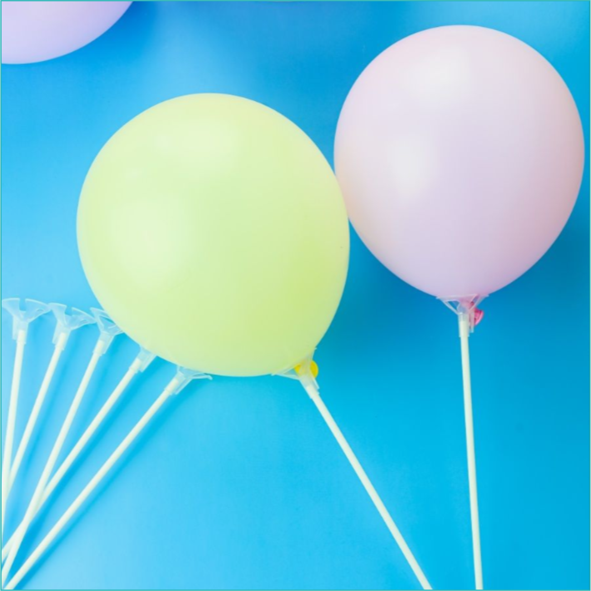 Палочки для воздушных шаров с держателем (100шт.) - фото 5 - id-p109956480
