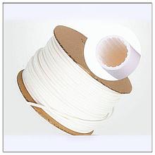 Трубка ПВХ круглая для маркировки проводов, 0,5 мм2, цвет белый, бухта 130 м