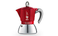 Bialetti New Moka индукциялық гейзер кофеқайнатқышы 6944 қызыл