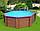 Овальный деревянный бассейн Киренга 4,65х3,7 м, фото 3