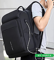 Мужской рюкзак для ноутбука Marco Layden 51х35х17 см, черный