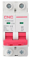 Автоматический выключатель YCB6H-63 2P 10А C 4.5 кА