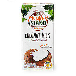 Кокосовое молоко  MONKEY ISLAND,  1000 мл Тетрапак