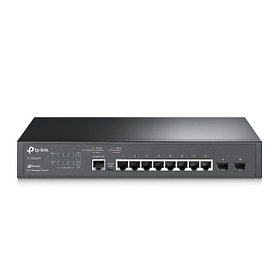 10-port Pure-Gigabit L2 Managed Switch, 8 10/100/1000Mbps RJ45 ports including 2 Gigabit SFP slots