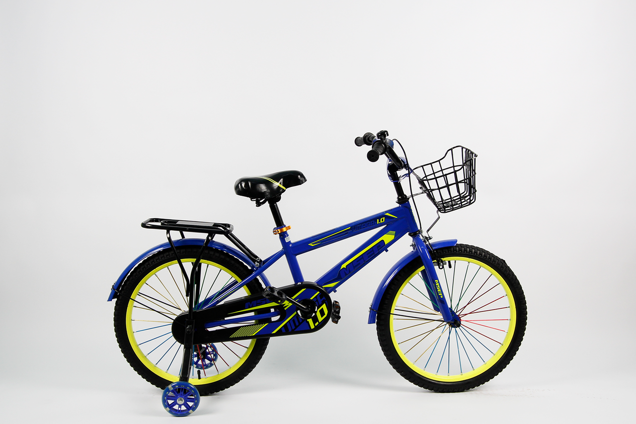 Детский велосипед Msep 20 колеса синий