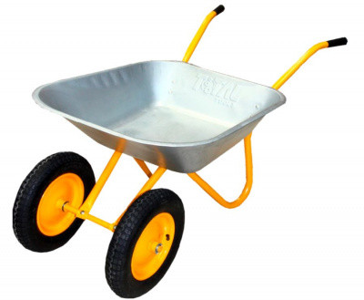 Тачка строительная TOTAL TOOLS двухколесная Т2-714, фото 1