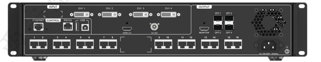 NovaStar v1260  для лед экрана 4K.  светодиодный видеопроцессор 4K, фото 2