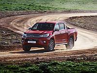 Авточехлы, чехлы на сиденья Toyota Hilux 2015-2023 Автопилот (ромб/классика)