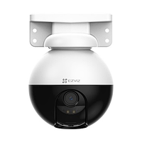 Камера видеонаблюдения C8W 3MP EZVIZ WiFi уличная поворотная цветная ночью, микрофон, динамик, сирена,