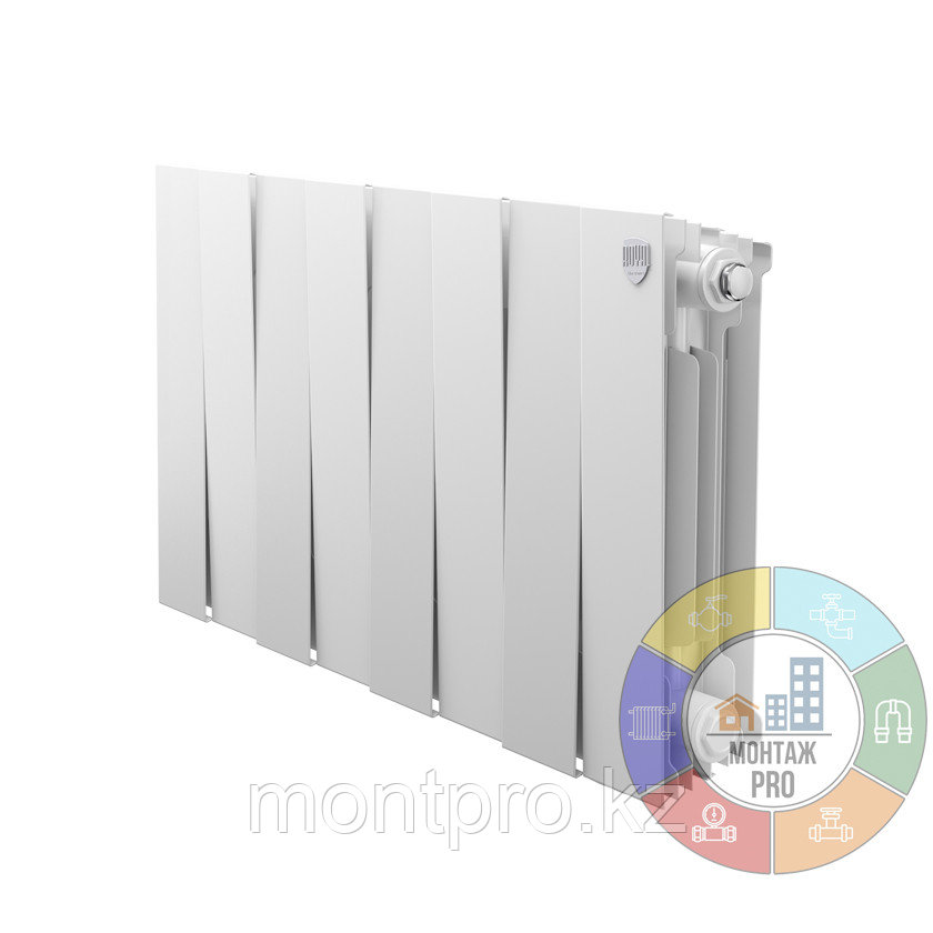 ROYAL THERMO PIANOFORTE Биметалл 200/100 (Белый) купить - montpro.kz