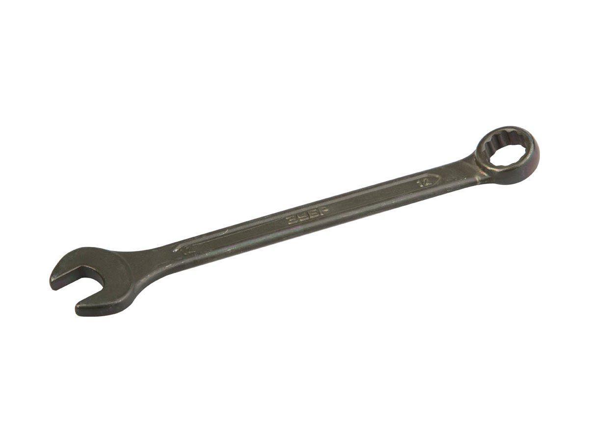 Ключ комбинированный ЗУБР серия "Т-80", хромованадиевая сталь, зелёный цинк, 13мм