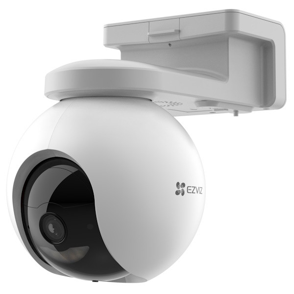 Камера видеонаблюдения HB8-4MP EZVIZ на аккумуляторе WiFi уличная поворотная с микрофоном и динамиком