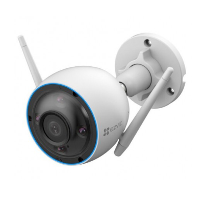 Камера видеонаблюдения H3 5MP EZVIZ WiFi уличная цветная ночью, микрофон, динамик, сирена, стробоскоп
