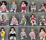 Кукла Реборн девочка в зеленом платье, фото 4