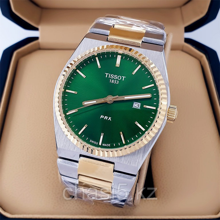 Мужские наручные часы Tissot PRX (20623) - фото 1 - id-p109877544