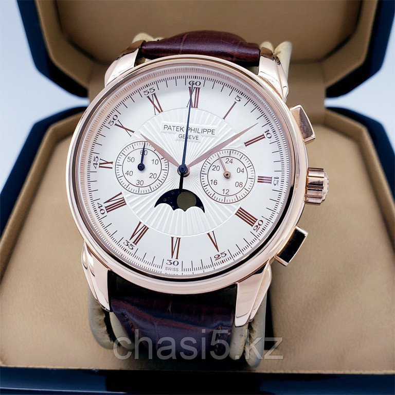 Мужские наручные часы Patek Philippe Perpetual Calendar (17225)