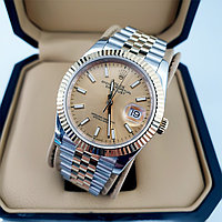 Мужские наручные часы Rolex DateJust - Дубликат (13101)