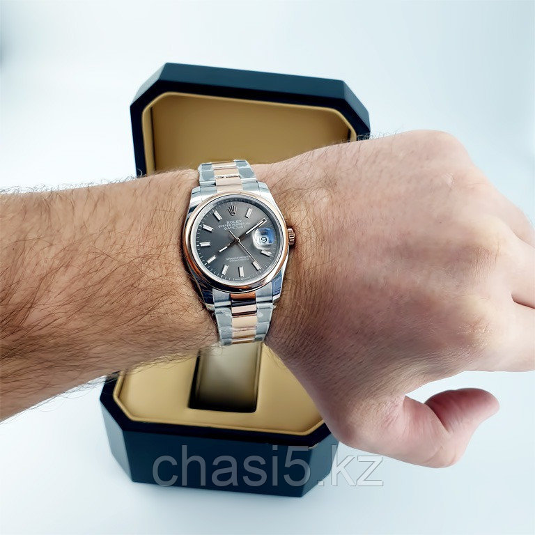 Мужские наручные часы Rolex DateJust 3132 - Дубликат (13099) - фото 8 - id-p100611998